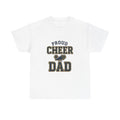 Proud Cheer Dad Varsity Sports T-Shirt | Game Day Team Spirit Tee