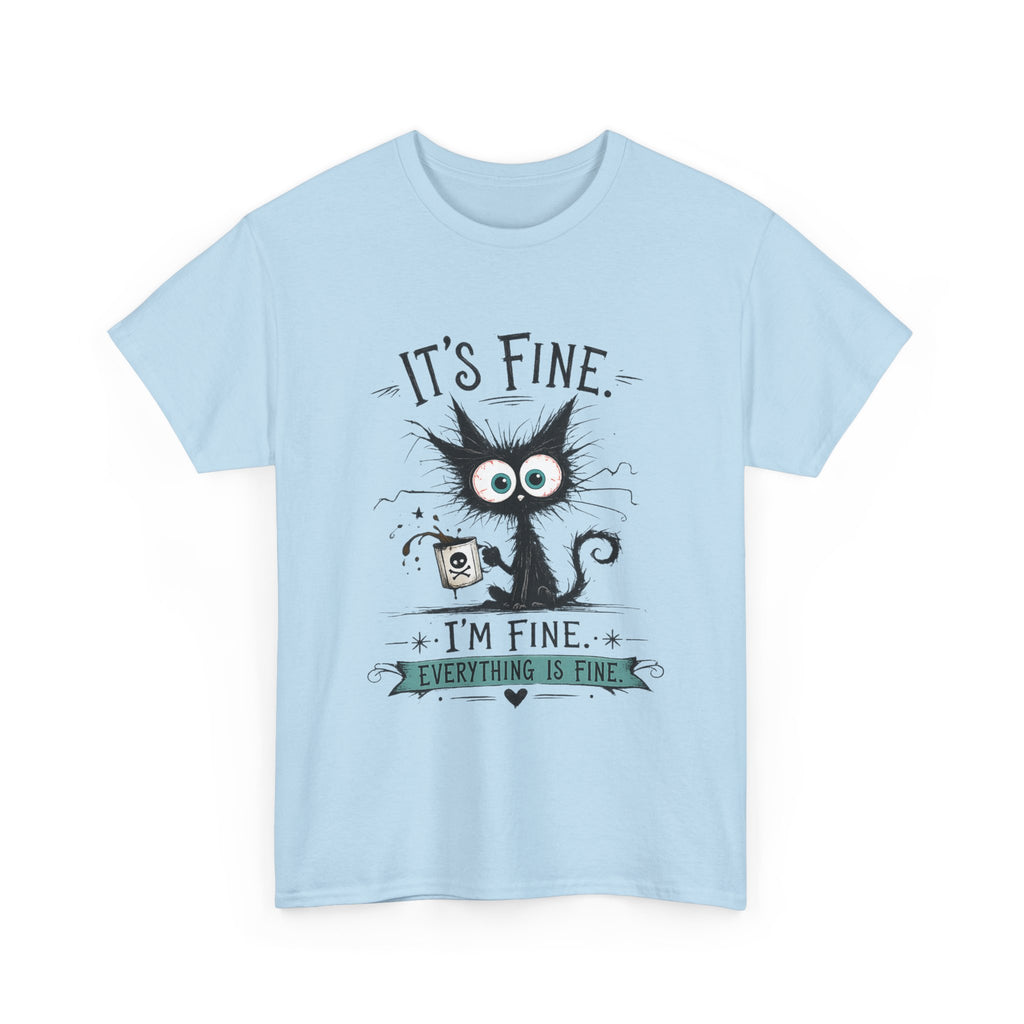 Frazzled Cat Chaos Tee – For Beautifully Overwhelmed Days